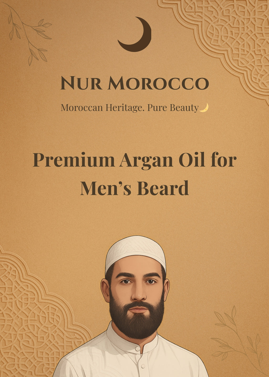 Moroccan Argan Oil for Men’s Beard – 30ml